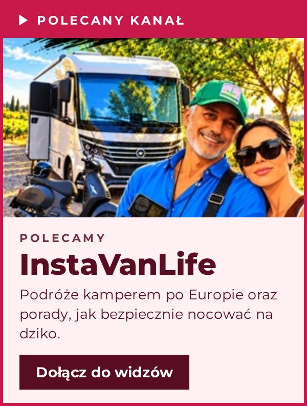 InstaVanLife – kanał o podróżach kamperem na YouTube